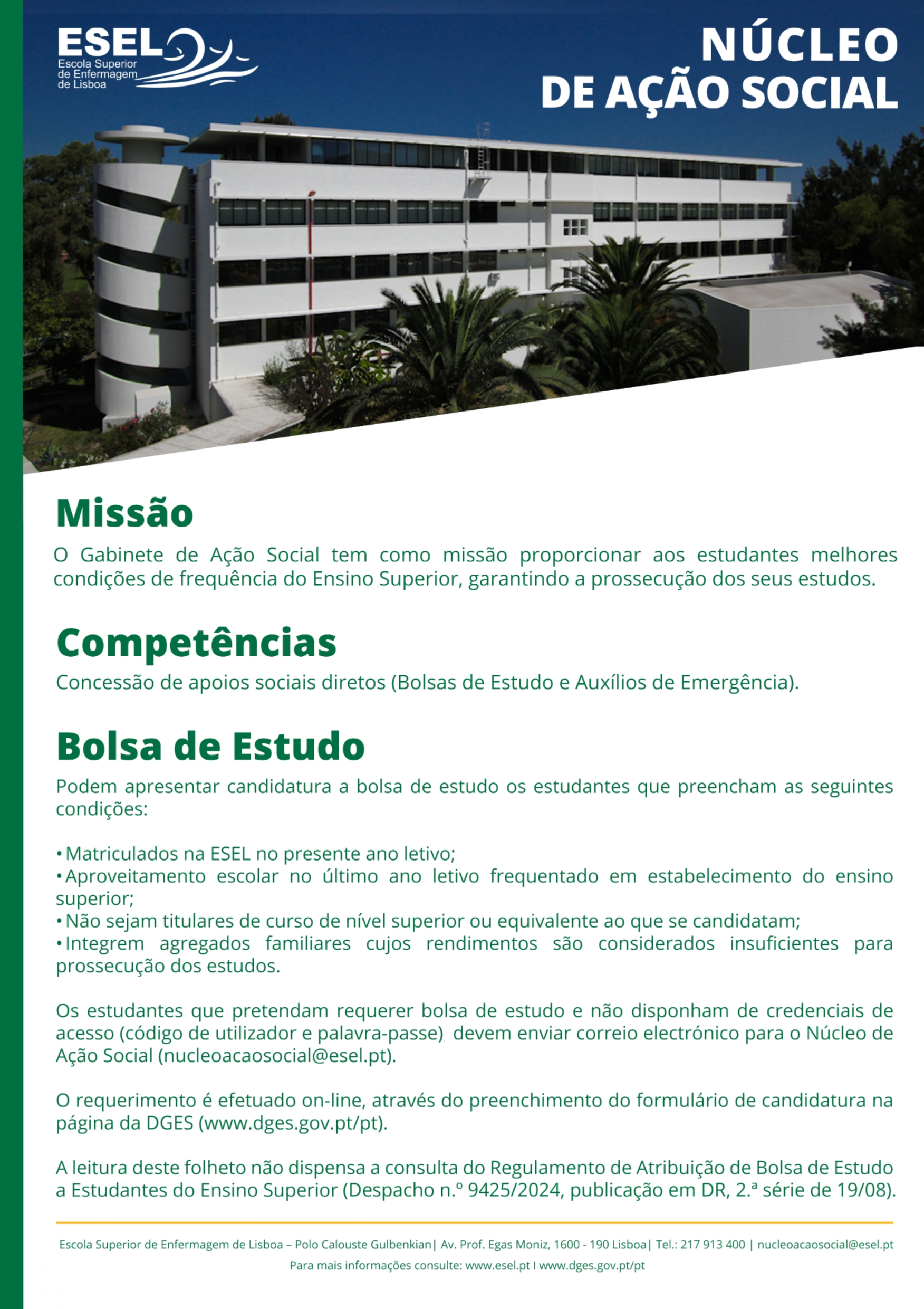 Folheto NAS 2025