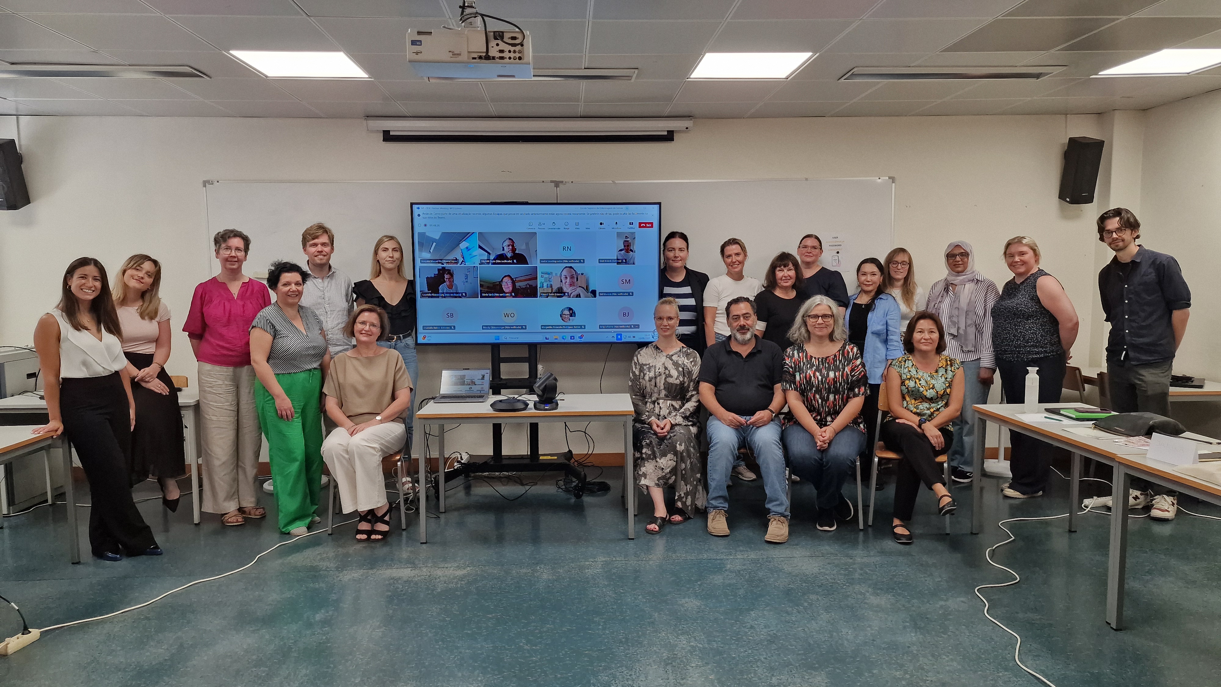 reunião do projeto MELODIC