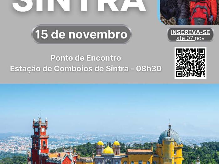 cartaz da caminhada StudentWell Be Sintra 2025