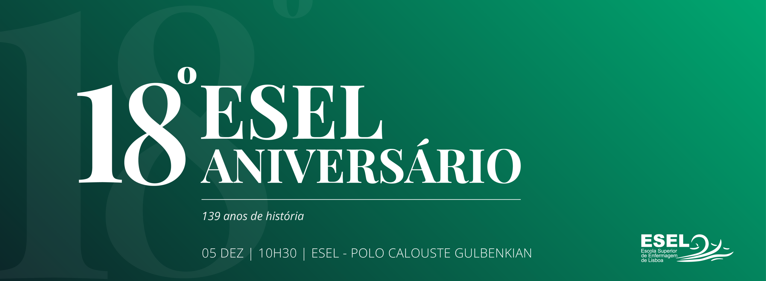 18.º aniversário ESEL