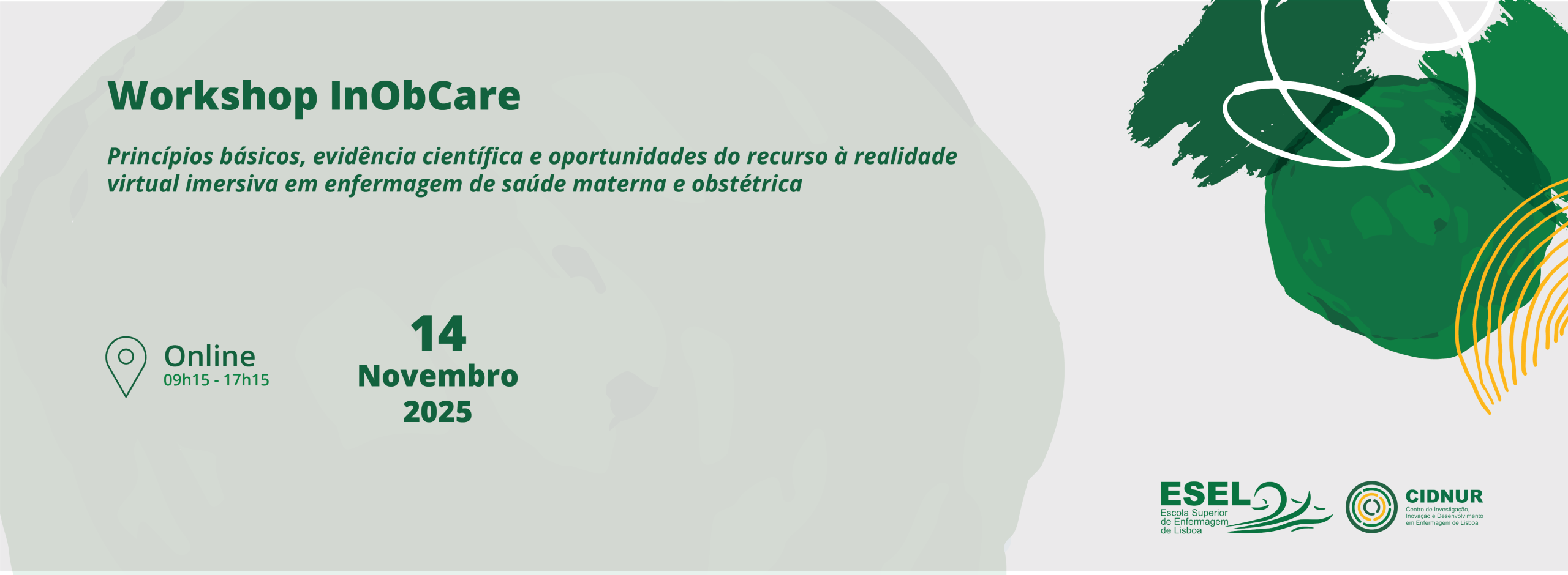 Banner do Workshop InObCare