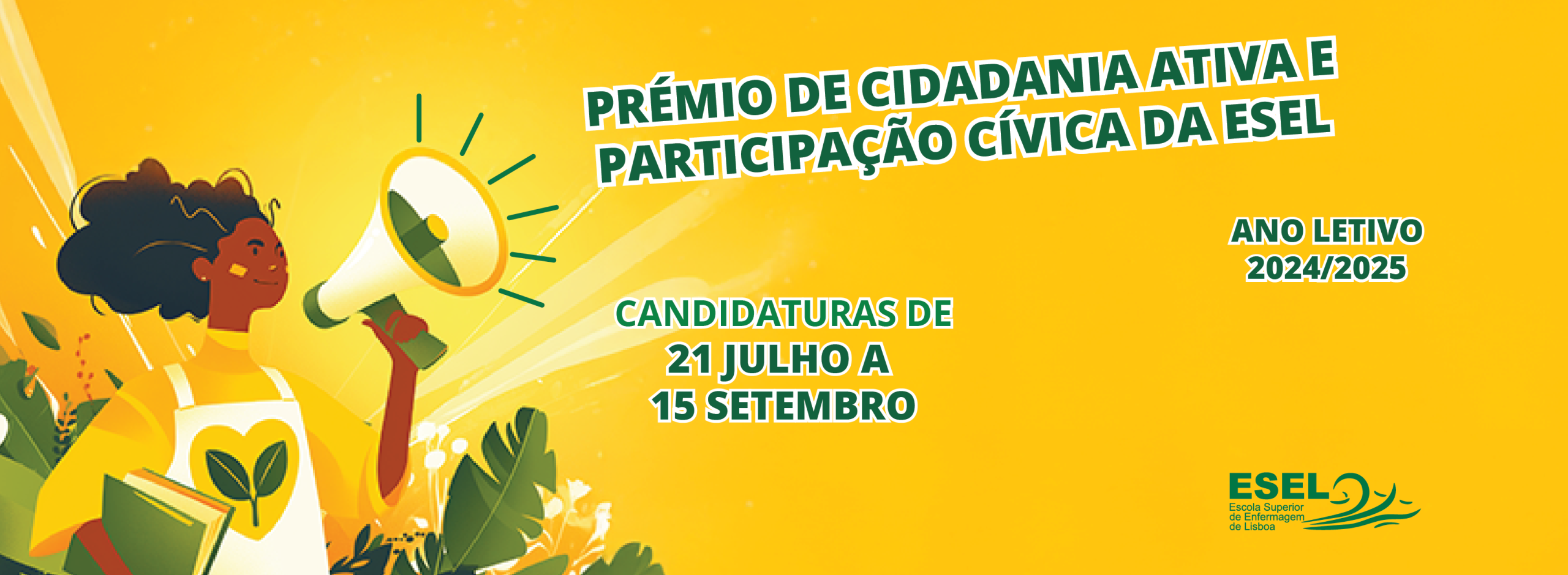 Prémio de Cidadania Ativa e Participação Cívica de Estudantes da ESEL