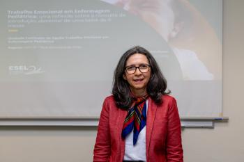 Professora da ESEL, Paula Diogo 