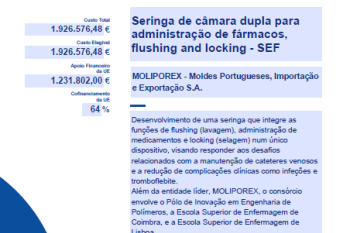 Projeto Seringa Easy Flush arranca em Portugal com apoio do COMPETE 2030